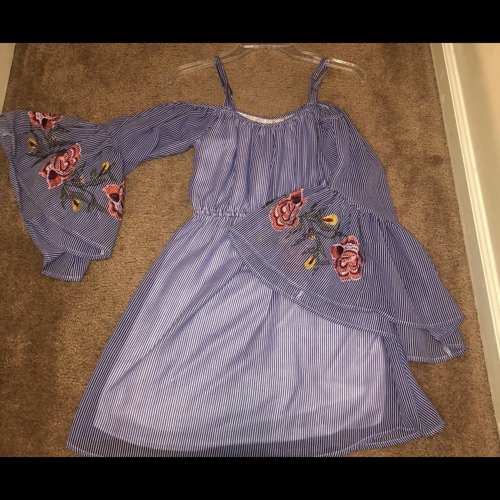 Boutique cold shoulder dress